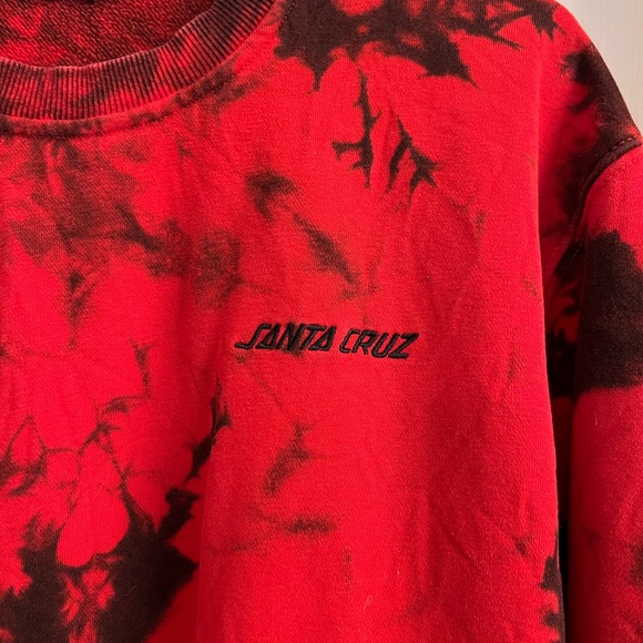 Red & black sweatshirt - Picture 2 of 3